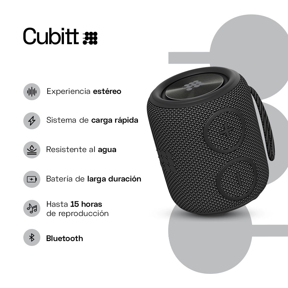BOCINA CUBITT - Power Go - Cubitt Colombia