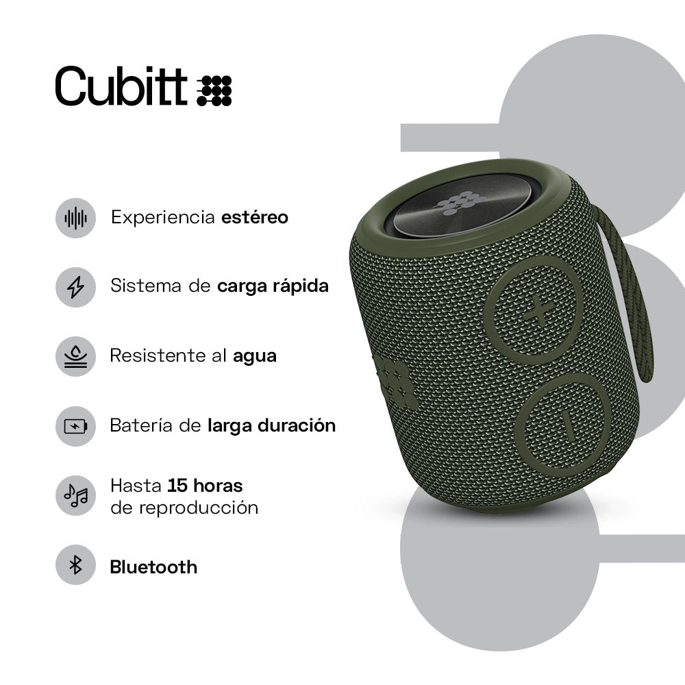 BOCINA CUBITT - Power Go - Cubitt Colombia