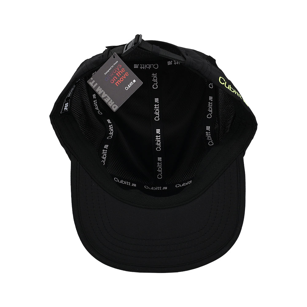 Running Caps Cubitt #color_Neon Black