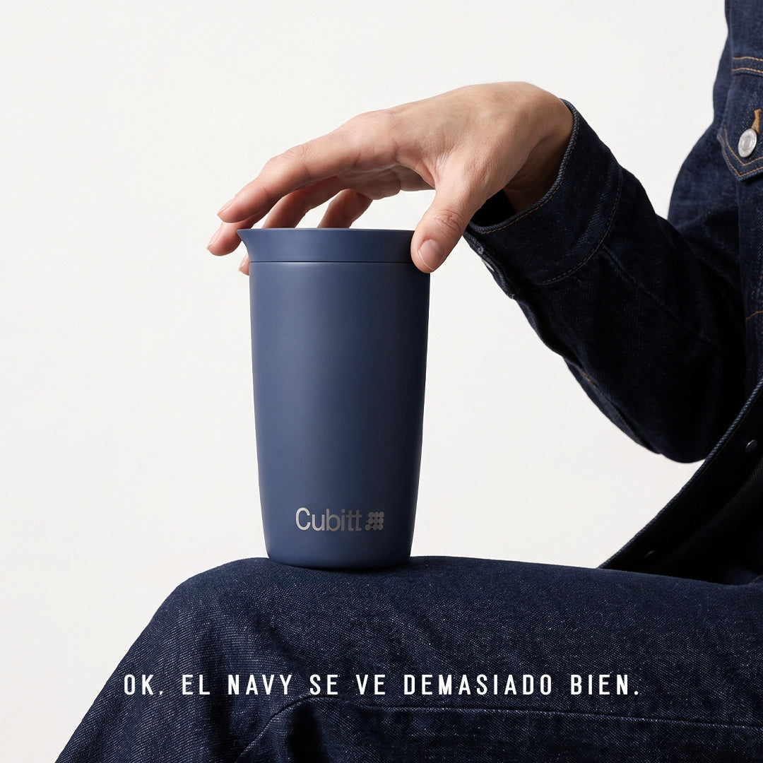 Termo Cubitt Coffee Mug #color_Navy Blue