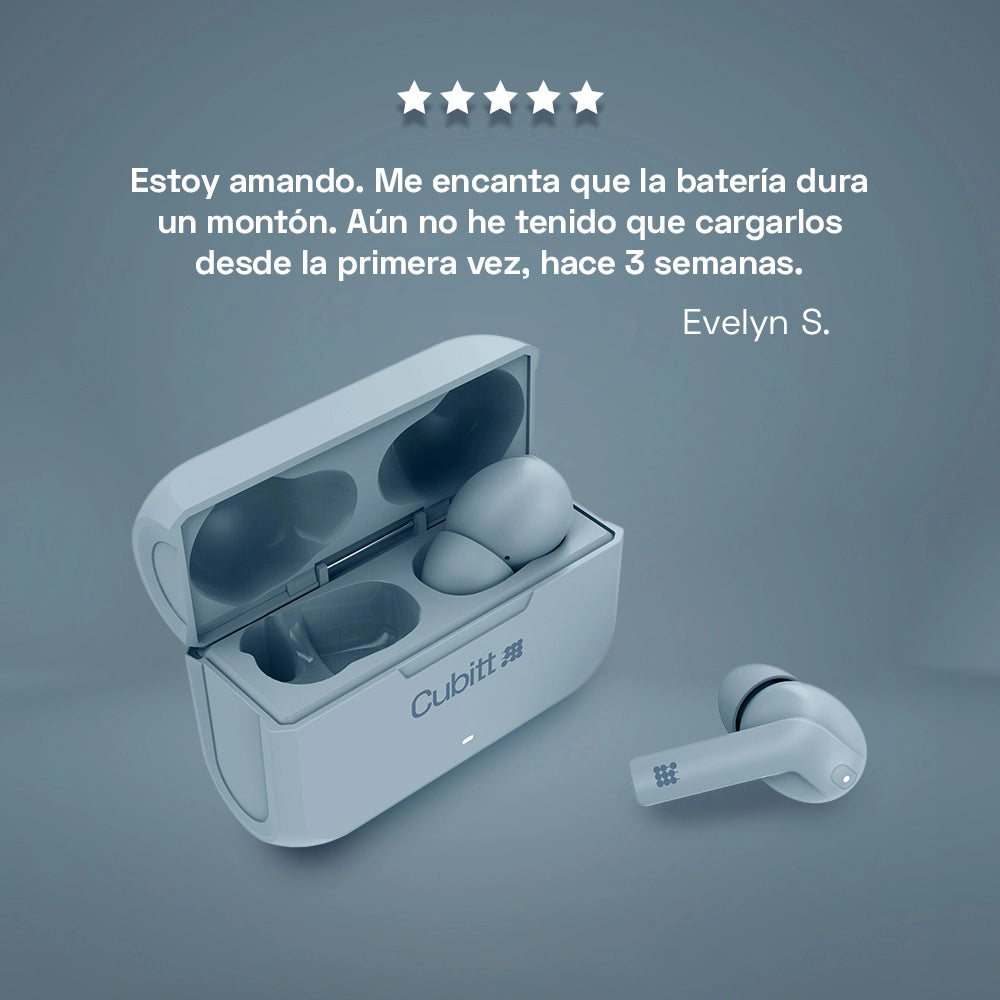 AUDIFONOS CUBITT - Wireless Earbuds Gen2 - Cubitt Colombia