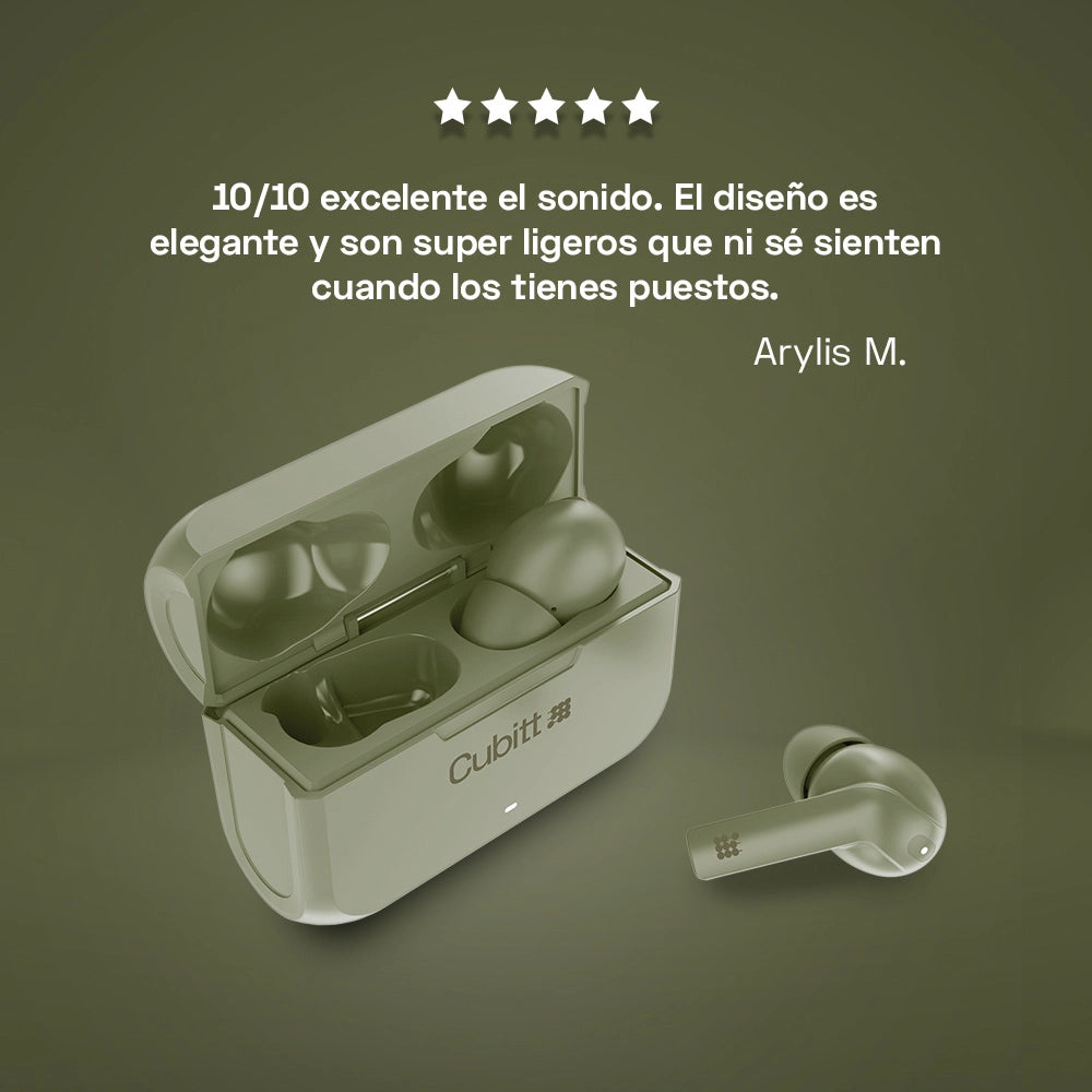 AUDIFONOS CUBITT - Wireless Earbuds Gen2 - Cubitt Colombia