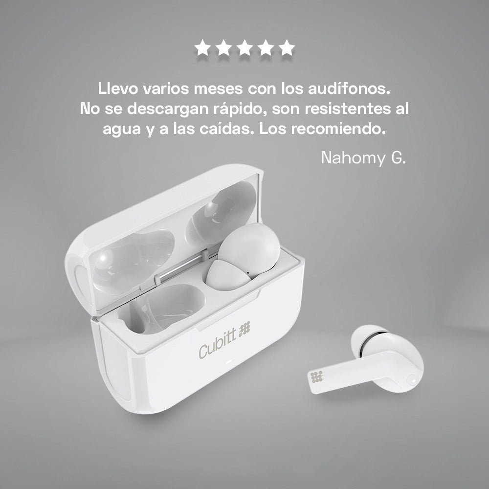 AUDIFONOS CUBITT - Wireless Earbuds Gen2 - Cubitt Colombia