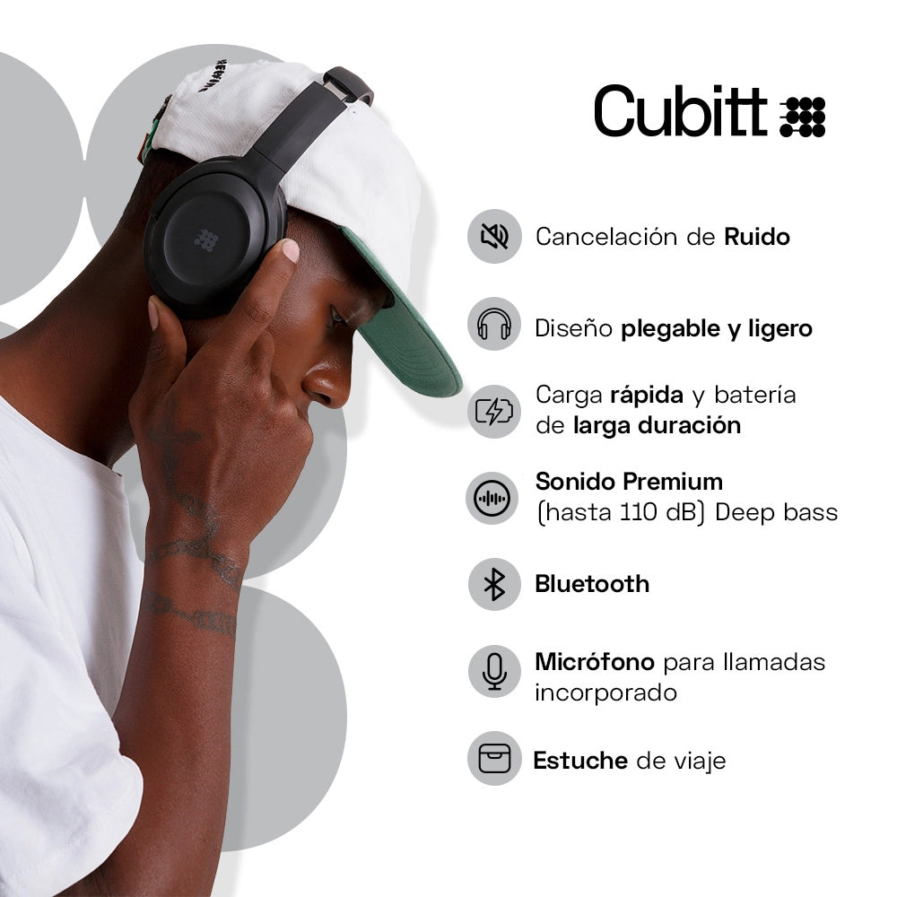 AUDIFONOS CUBITT - Cubitt Headphones - Cubitt Colombia