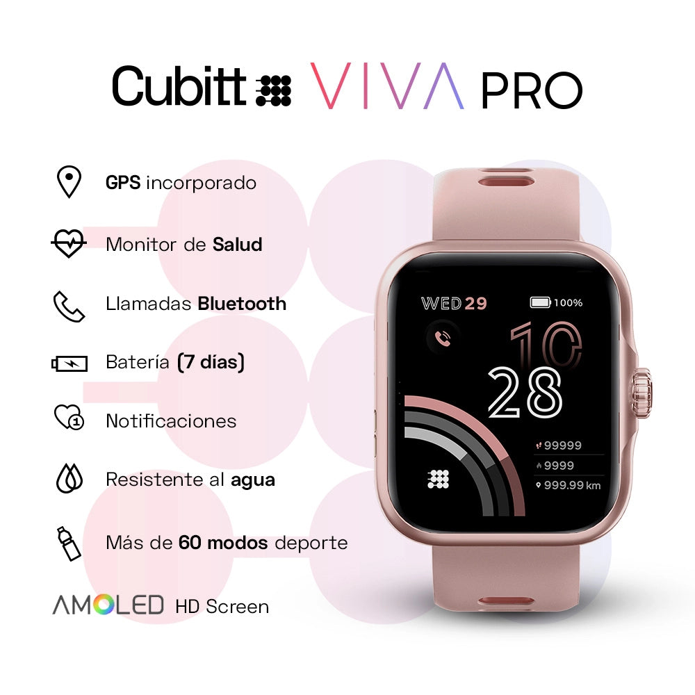 RELOJ CUBITT - VIVA Pro - Cubitt Colombia