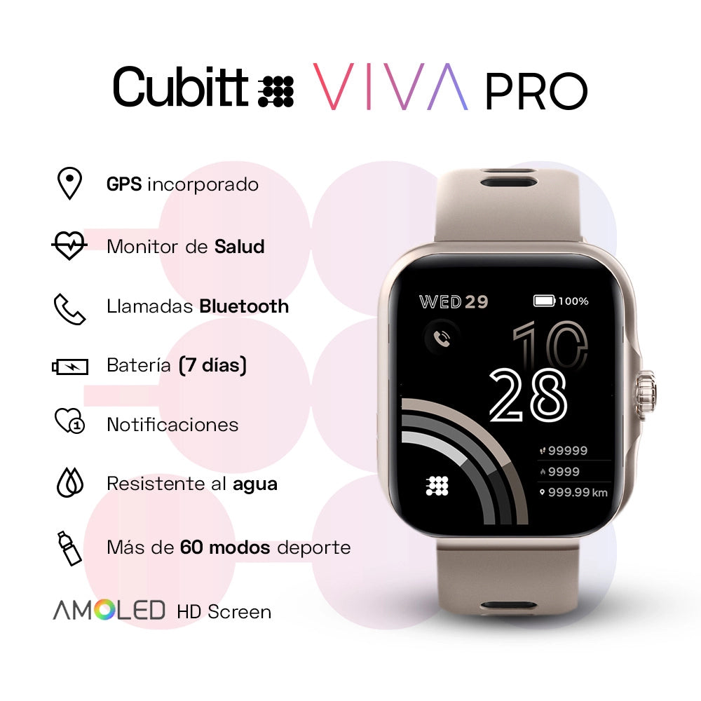 RELOJ CUBITT - VIVA Pro - Cubitt Colombia