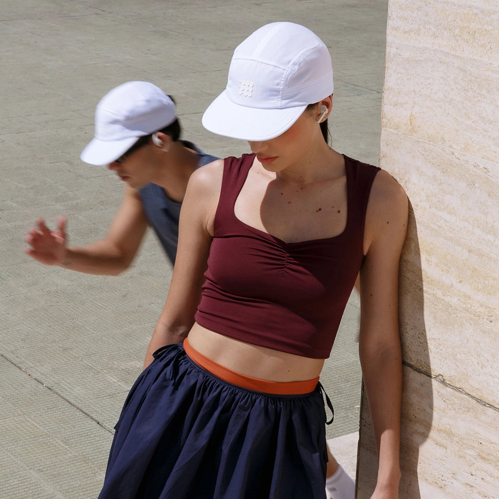 Running Caps Cubitt #color_Glacier White