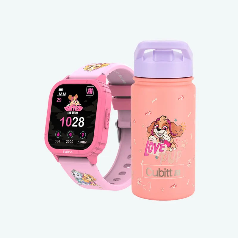 Combo Paw Patrol x Cubitt #color_Skye pink power